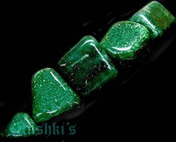 Green Aventurine Tumbler - click here for large view